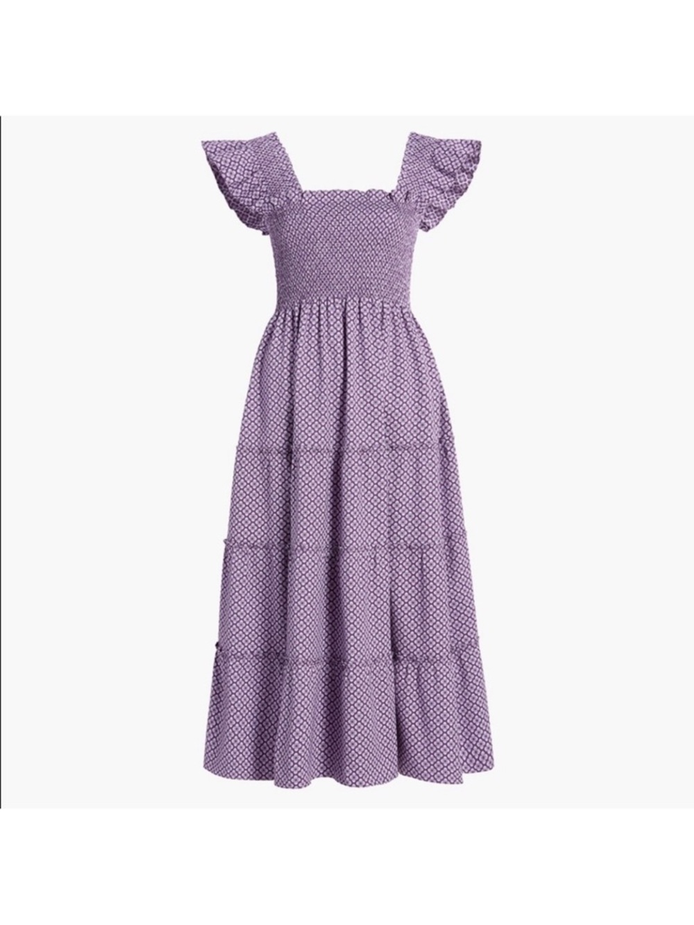 Hill House Home Plum Jaquard Ellie Nap Dress